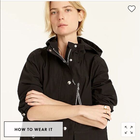 J. Crew Relaxed perfect lightweight jacket* - Picture 4 of 11